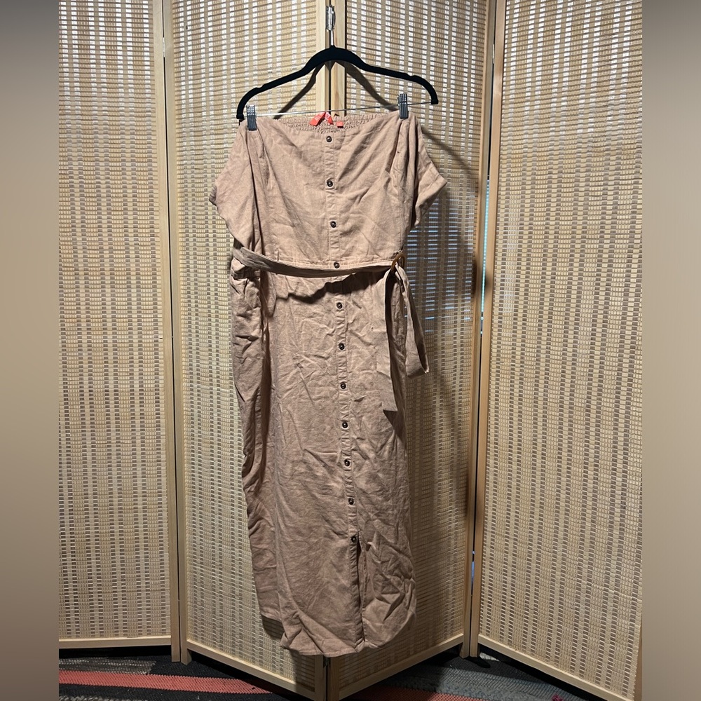 Khaki Safari Dress